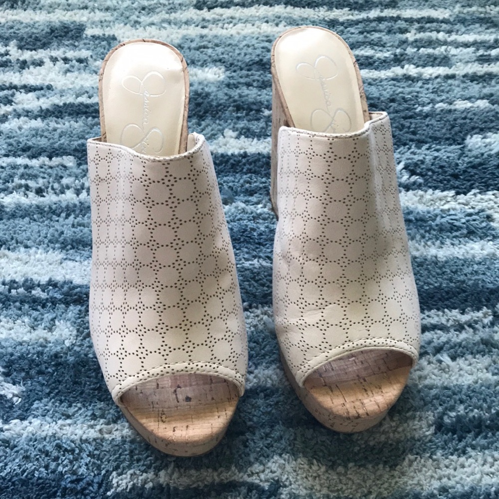 Jessica Simpson wedges